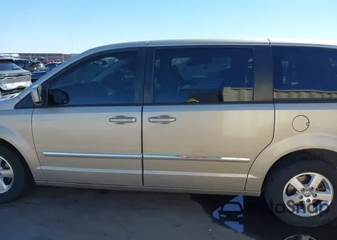 2008 Dodge Grand Caravan Sxt из США, поврежденный, VIN 1D8HN54P48B136240
